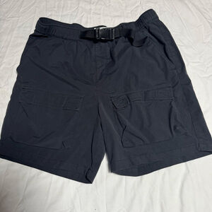 Men's PacSun Black Cargo Shorts M #89